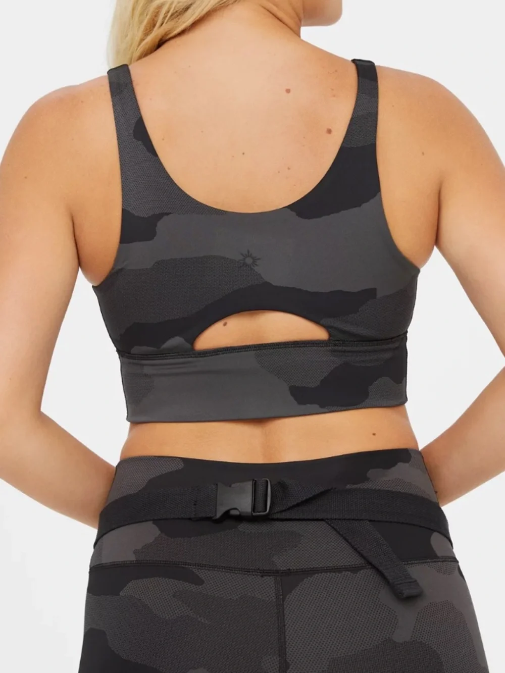 Aerie Offline Medium Support Camo Sports Bra - Picture 3 of 3